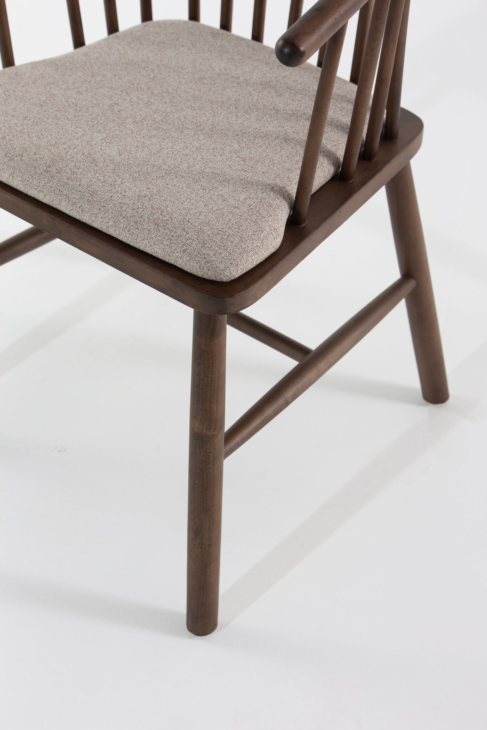 Massima Dark Wood Dining Chair - Image 2