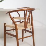 Beatrice Dark Wood & Rope Dining Chair