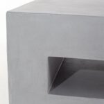 Fiorenza Grey Microconcrete Coffee Table