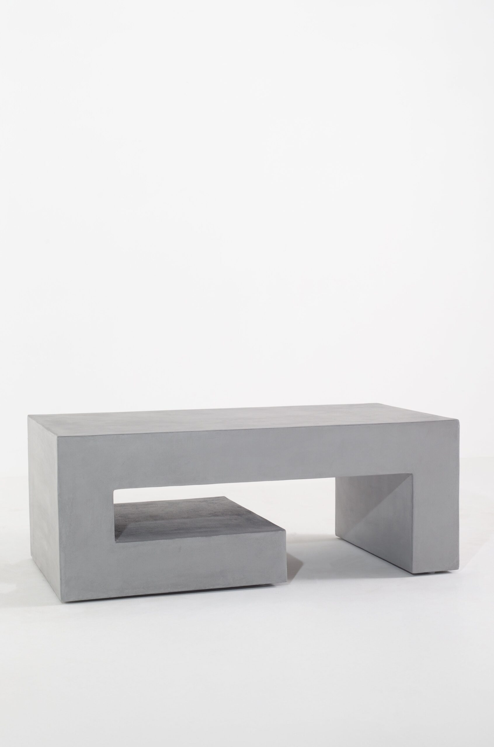 Fiorenza Grey Microconcrete Coffee Table - Image 8