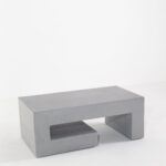 Fiorenza Grey Microconcrete Coffee Table