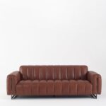 Praskovya Leather Sofa