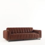 Praskovya Leather Sofa