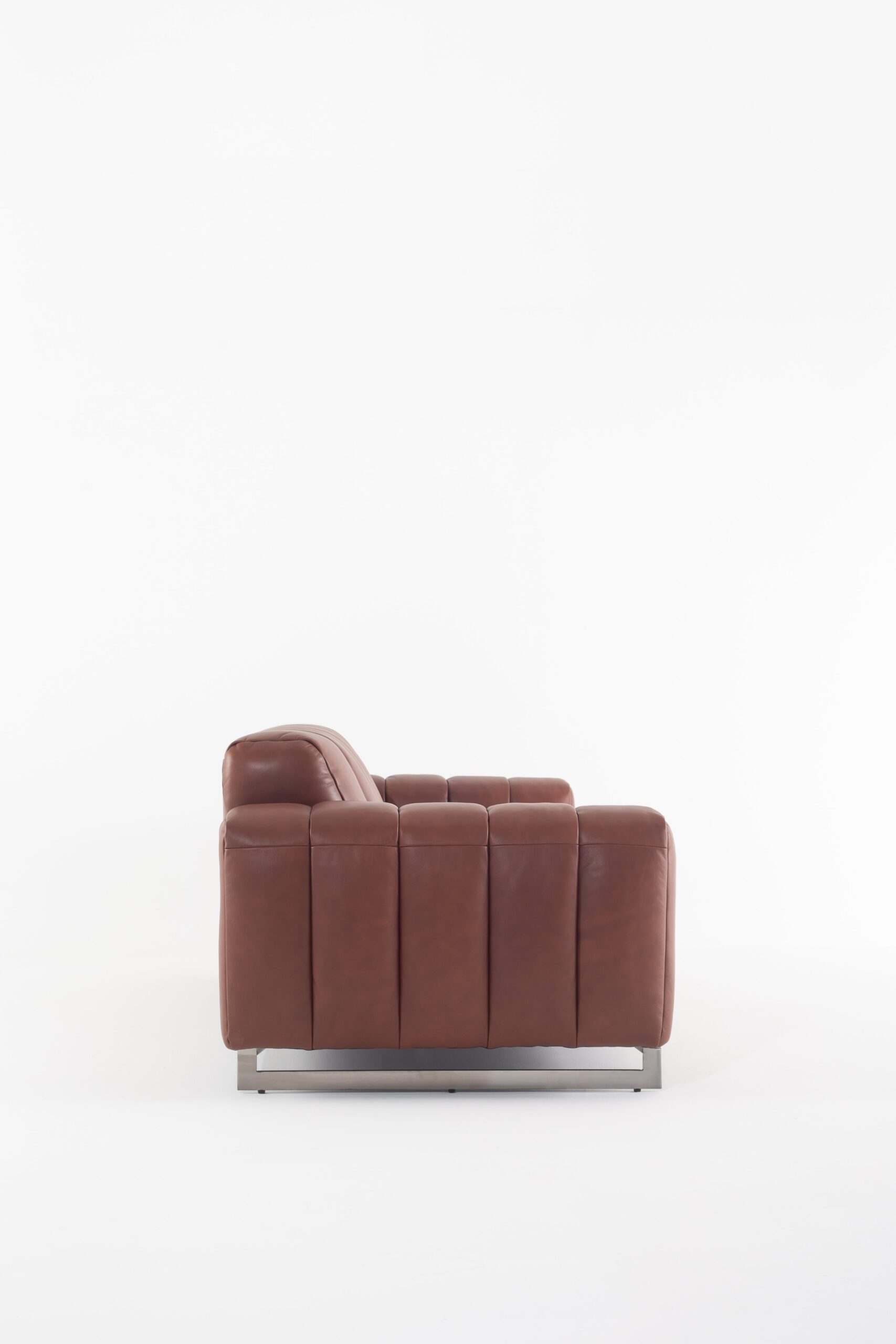 Praskovya Leather Sofa - Image 9