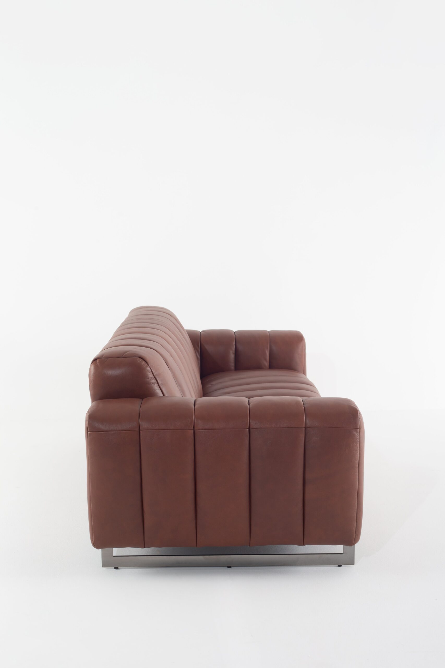 Praskovya Leather Sofa - Image 10