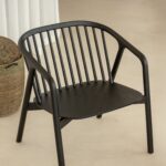 Ansel Wooden Lounge Chair