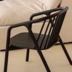Ansel Wooden Lounge Chair