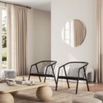 Ansel Wooden Lounge Chair