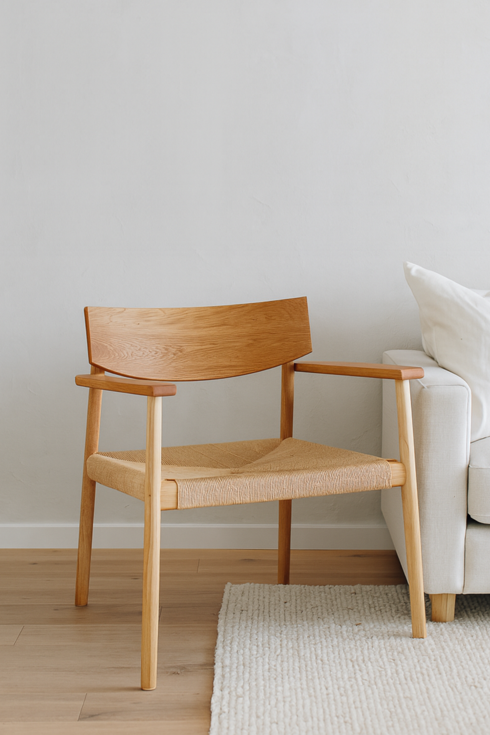 Silas Wooden Lounge Chair