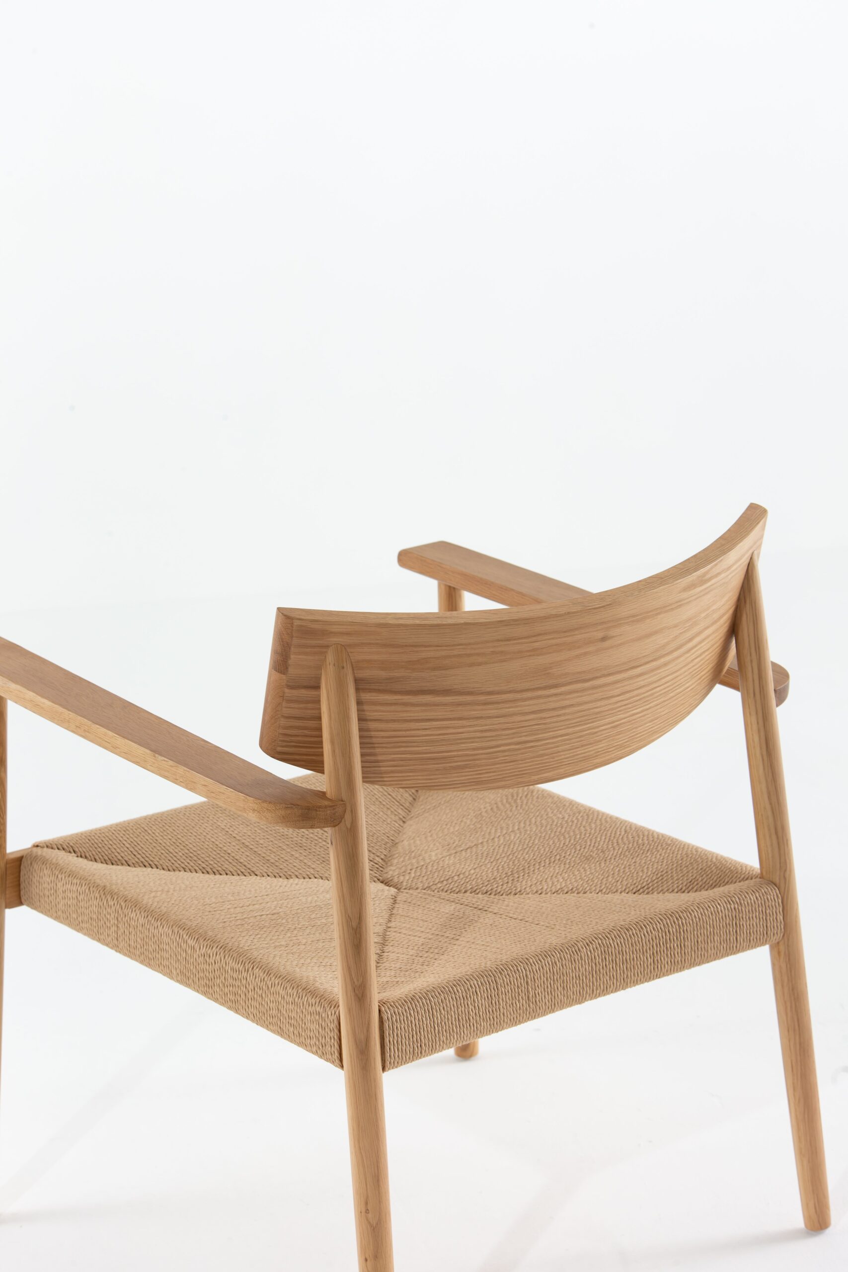Silas Wooden Lounge Chair - Image 7
