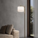 Lunar Arc Gold Floor Lamp
