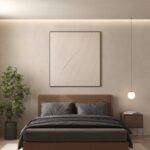 Anisya Leather Bed