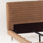 Anisya Leather Bed