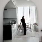 XL Sylvia Backlit Frameless Arch Mirror