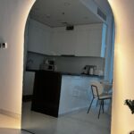 XL Sylvia Backlit Frameless Arch Mirror