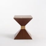 Zevara Breccia Brown Side Table
