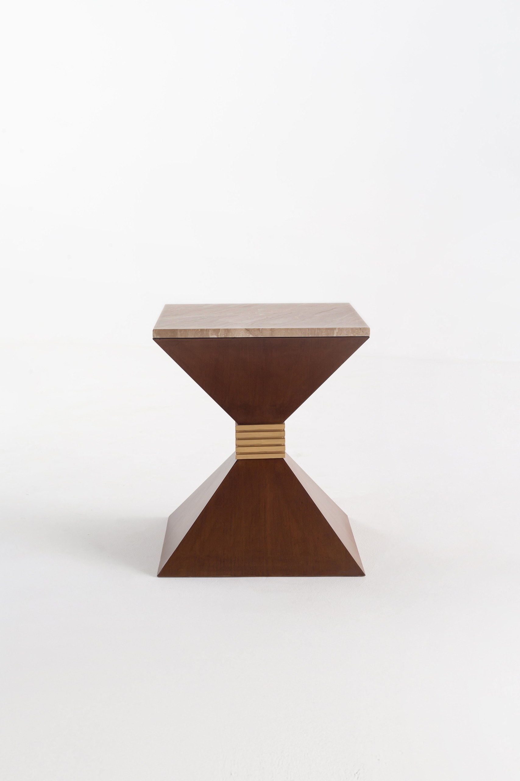 Zevara Breccia Brown Side Table - Image 4