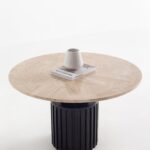 Delora Puzzle Travertine Coffee Table