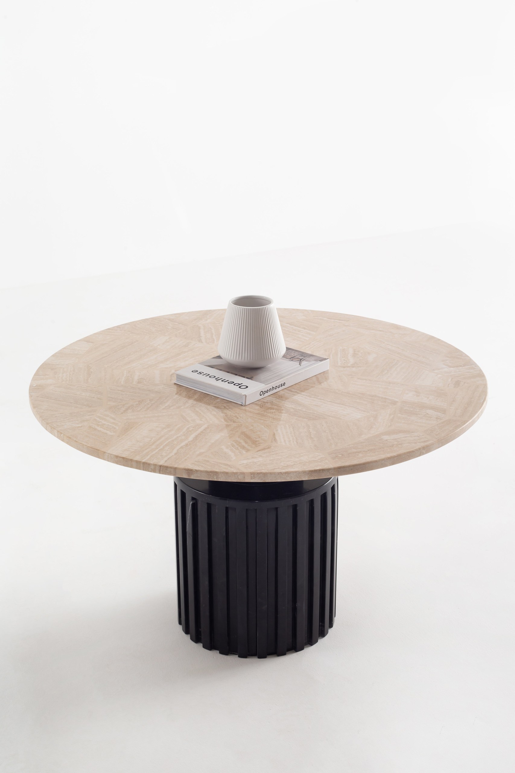 Delora Puzzle Travertine Coffee Table