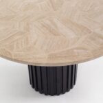 Delora Puzzle Travertine Coffee Table