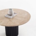 Delora Puzzle Travertine Coffee Table