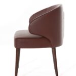 Janella Cafe Mocha Dining Chair