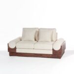 Zaylee Cream Boucle 2 Seater Sofa