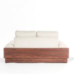 Zaylee Cream Boucle 2 Seater Sofa