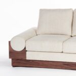 Zaylee Cream Boucle 3 Seater Sofa