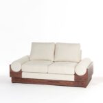 Zaylee Cream Boucle 2 Seater Sofa