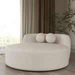 Yosline Off White Day Bed
