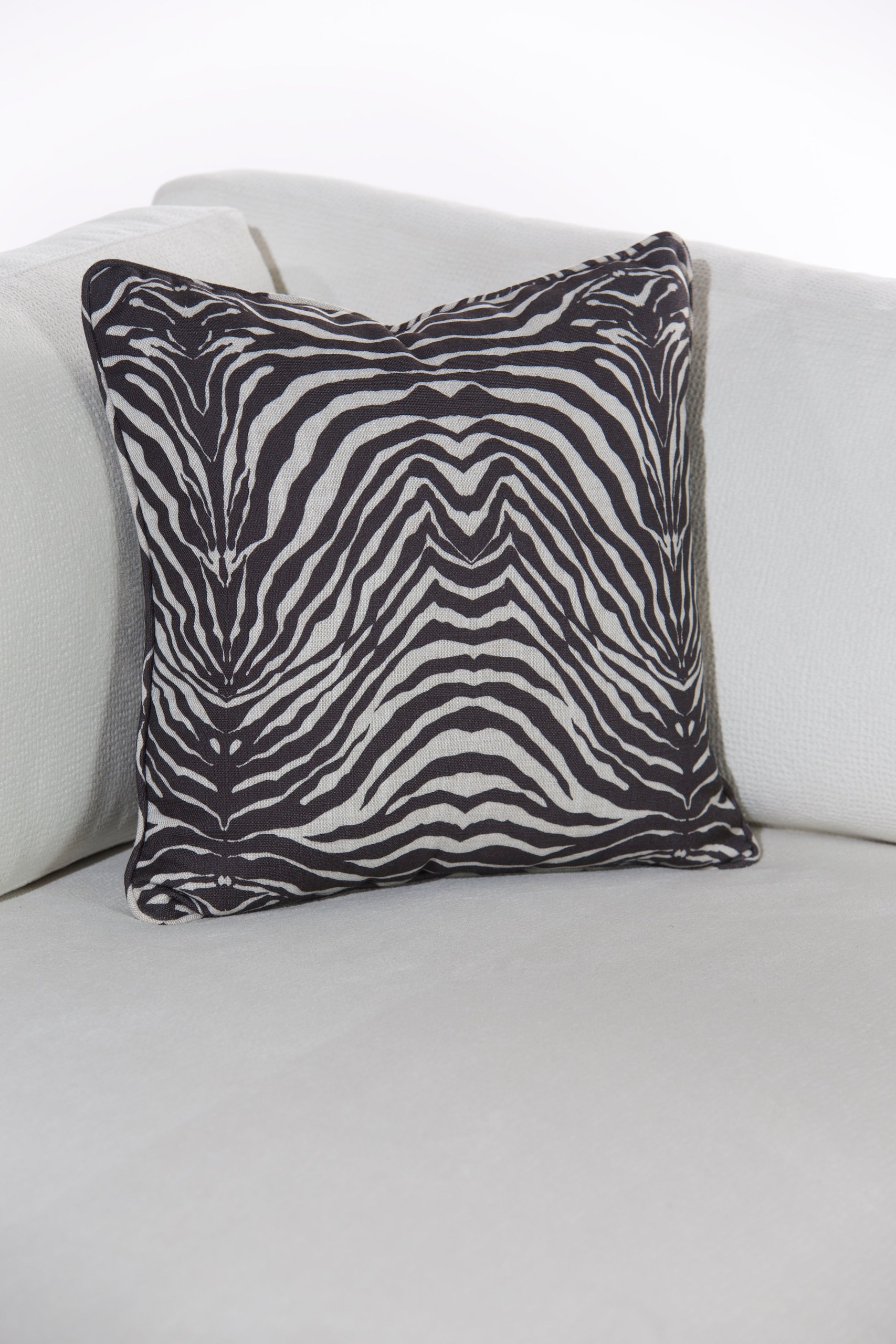 Zebrine Charm Cushion With Filler