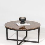 Selina Coffee Table With Black Base