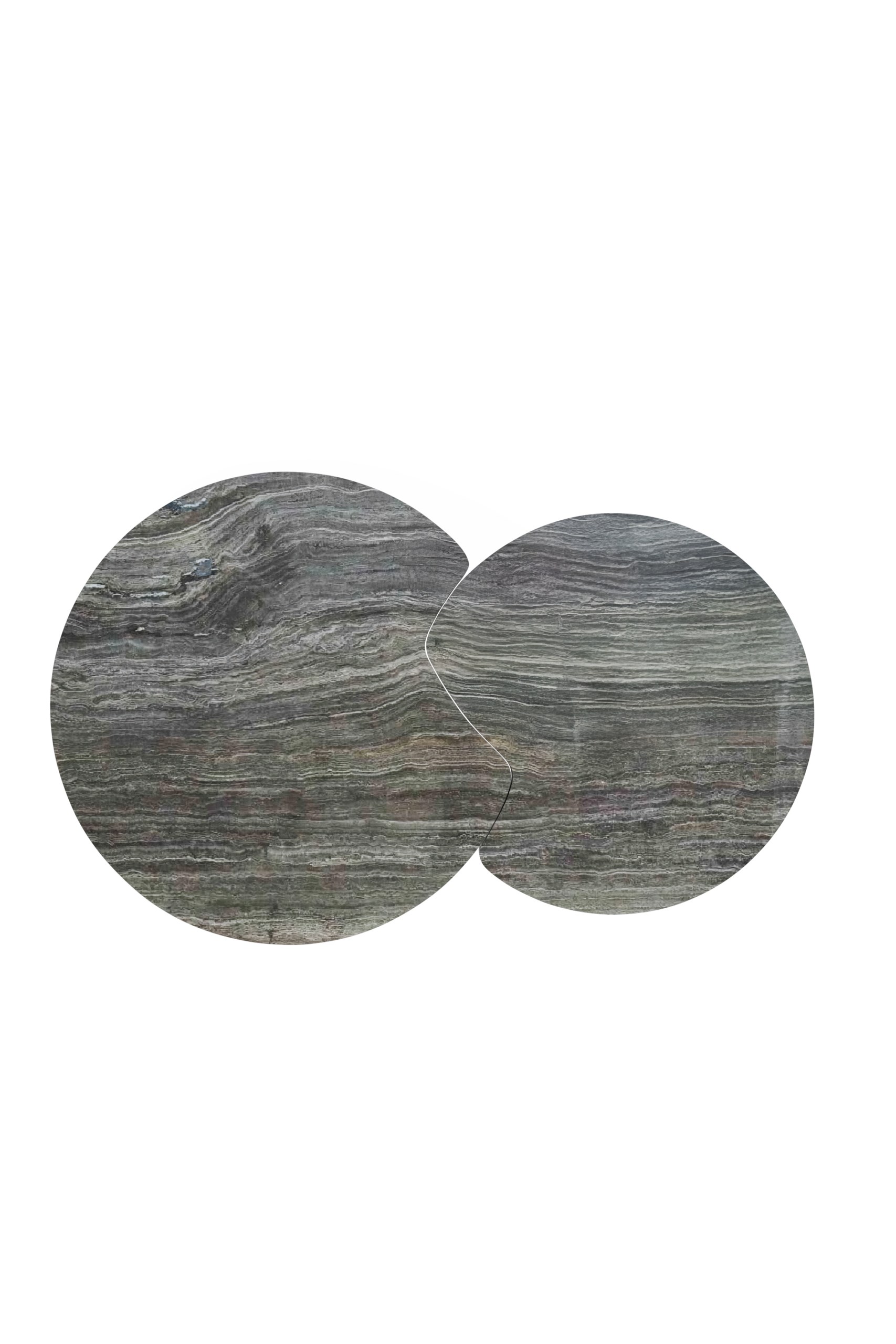 Agatha Travertine Coffee Table - Image 3