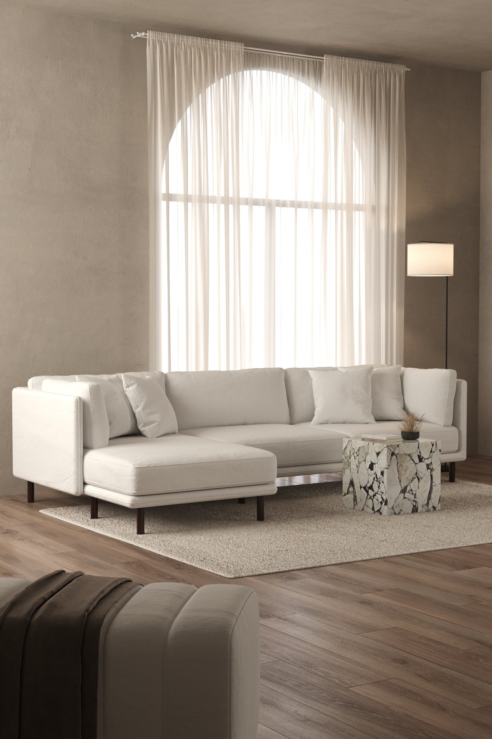 Jesse L-Shape Sofa - Image 6