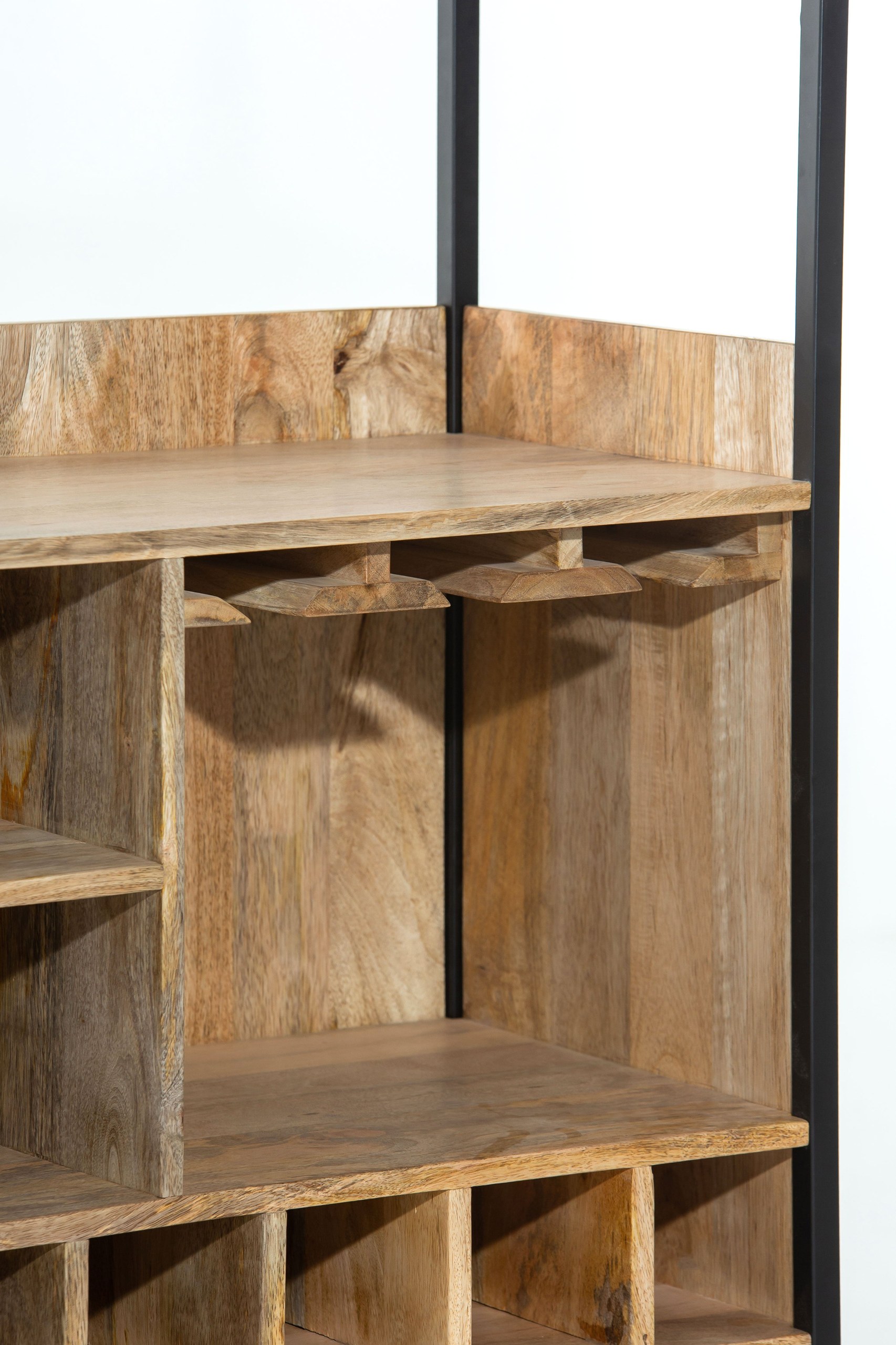 Carragin Standing Wooden Bar Cabinet - Image 2