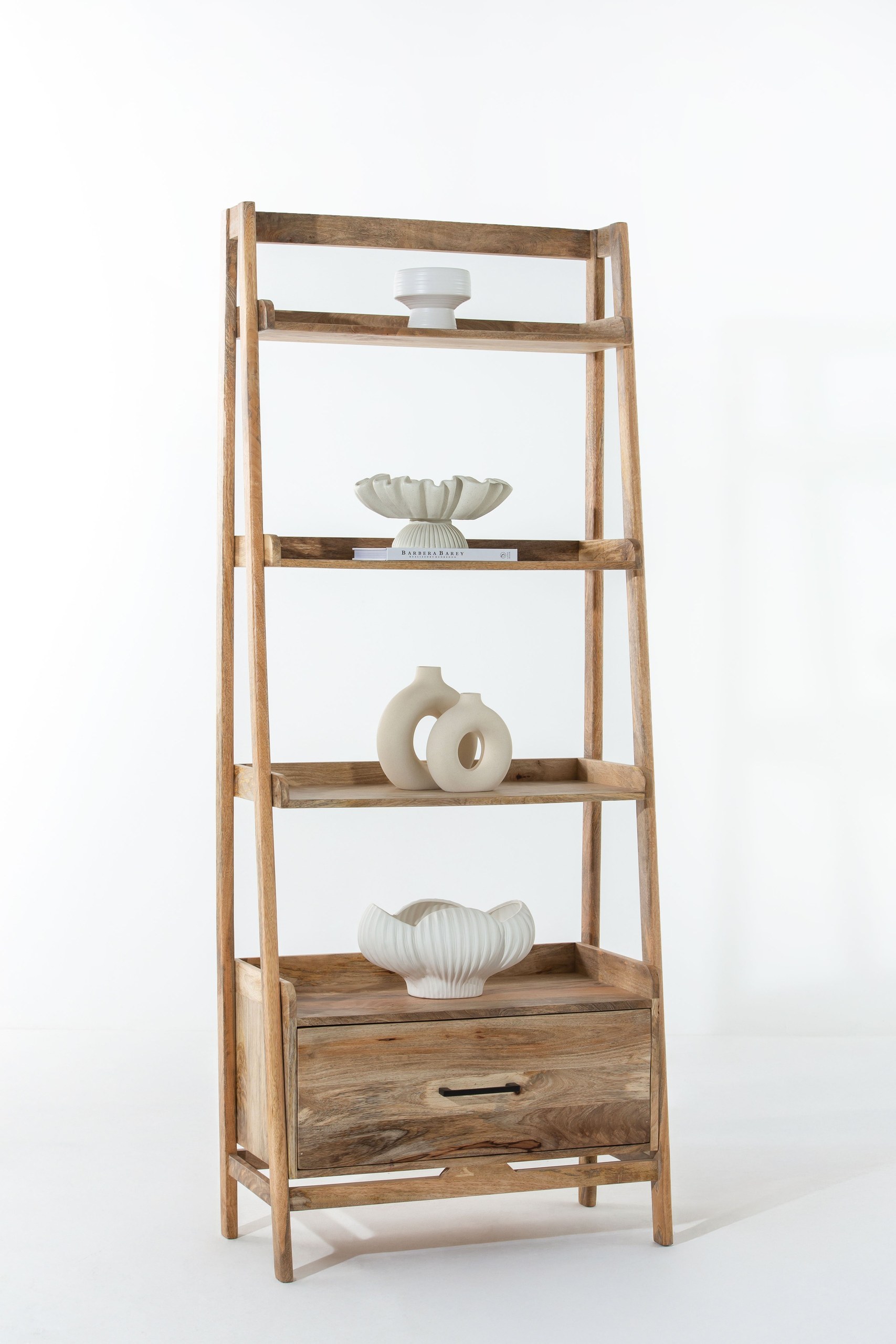 Bronwen Wooden Ladder Shelf - Image 3