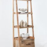 Bronwen Wooden Ladder Shelf