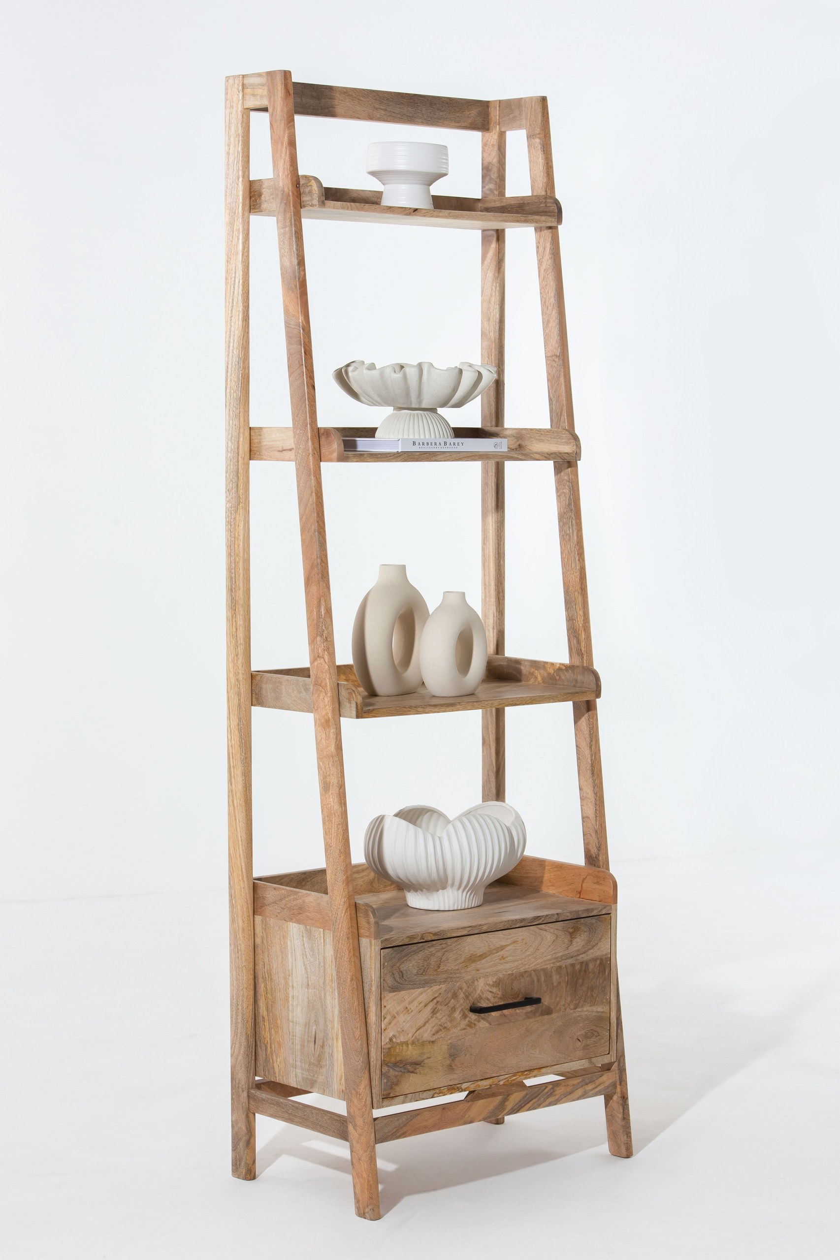 Bronwen Wooden Ladder Shelf - Image 4