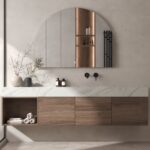 Zoya Frameless Backlit Arched Wall Mirror (120x90CM)