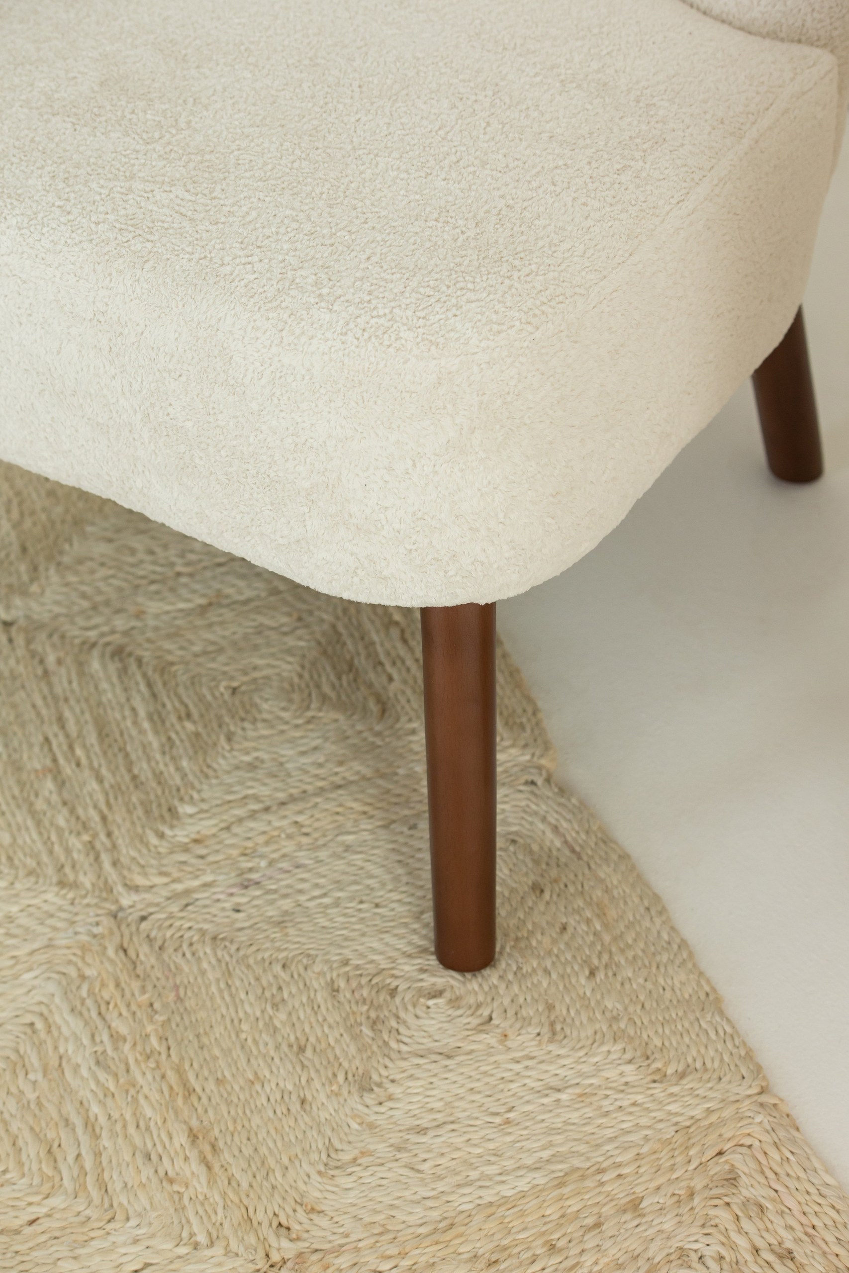 Jane Boucle Lounge Chair - Image 2