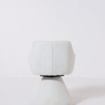 Amaya Off White Boucle Swivel Dining Chair