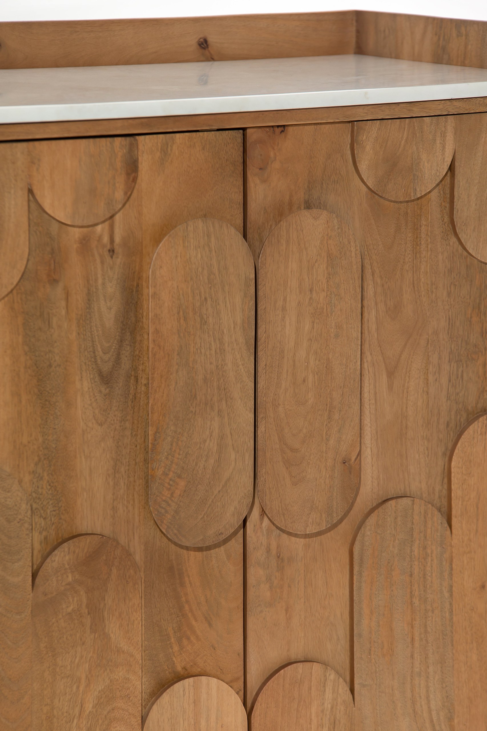 Odelza Wooden Bar Cabinet - Image 2