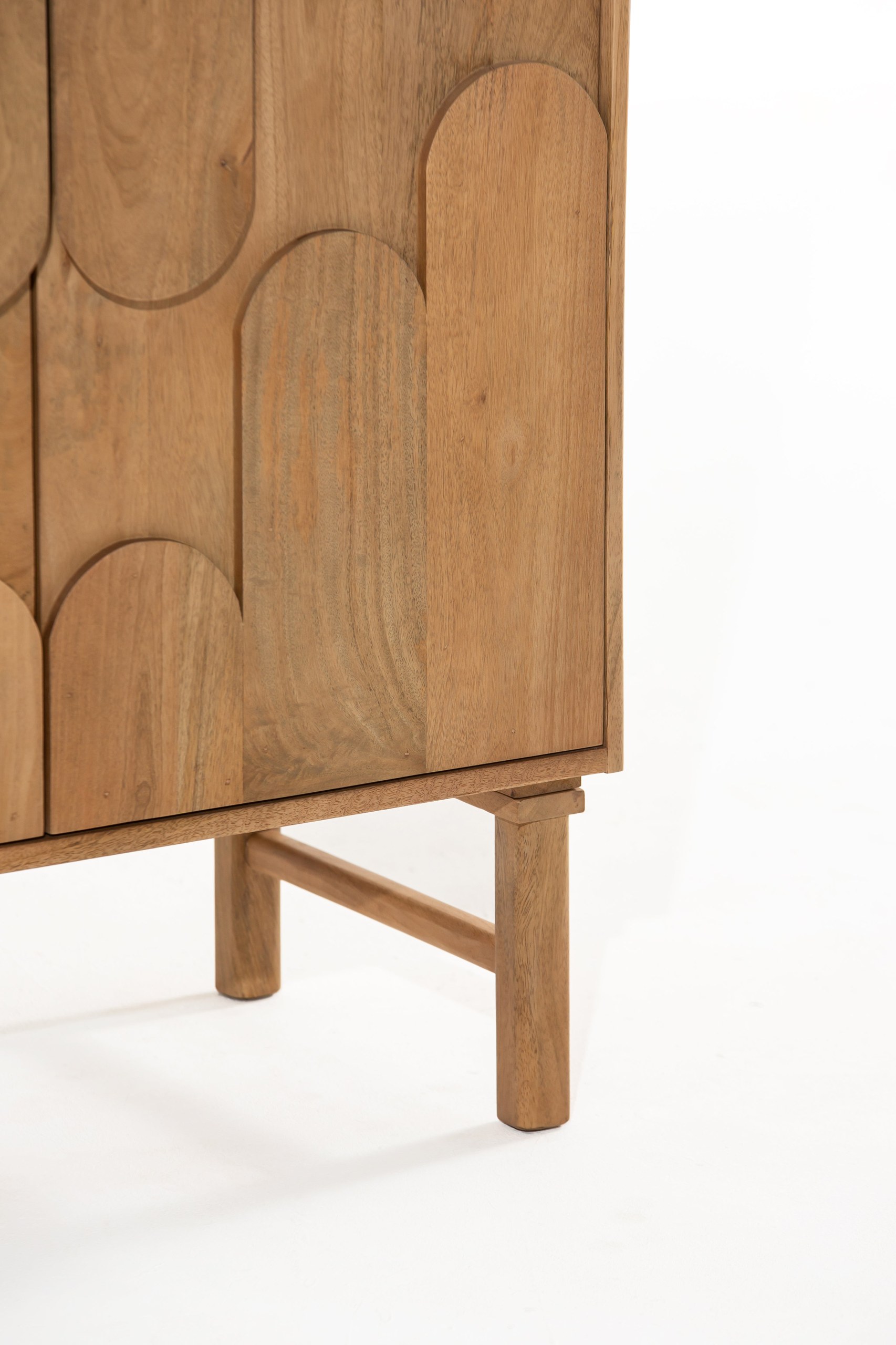 Odelza Wooden Bar Cabinet - Image 4