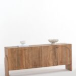 Ruvell 4-Door Wooden Sideboard