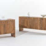 Ruvell 4-Door Wooden Sideboard