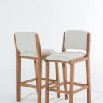 Josefine Wooden Bar Stool