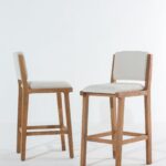 Josefine Wooden Bar Stool