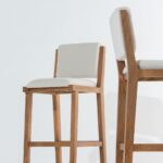 Josefine Wooden Bar Stool