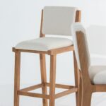 Josefine Wooden Bar Stool